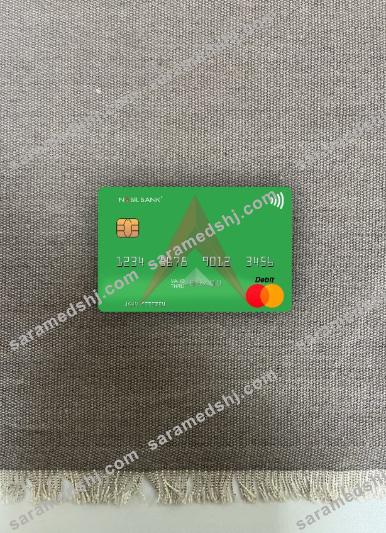 Nepal Nabil Bank mastercard photolook front